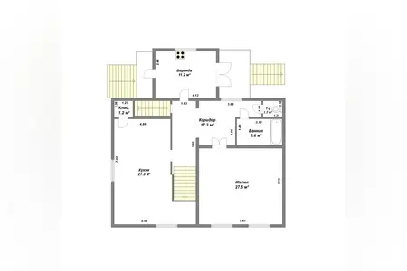 6-комнатная 173.5 м² Луговая