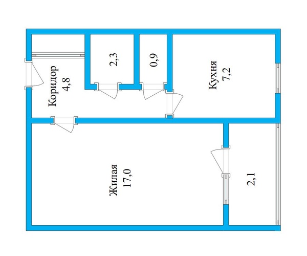 ул. Рафиева, 99 Продажа 1-комн. под ремонт с торгом!4